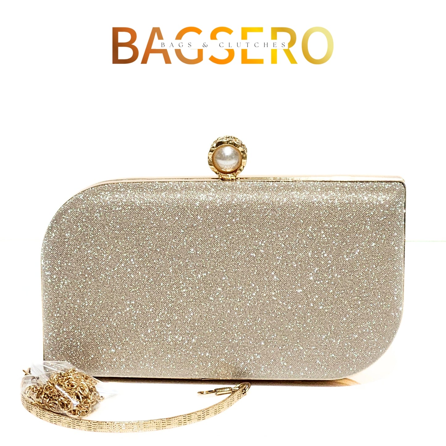 Majestic Pearl Clutch
