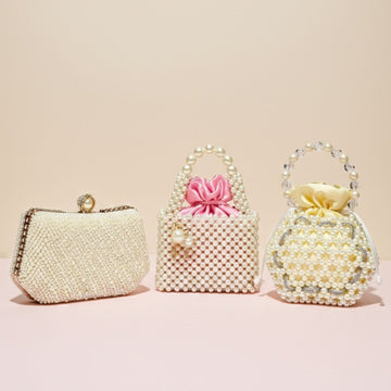 Pearls Clutch