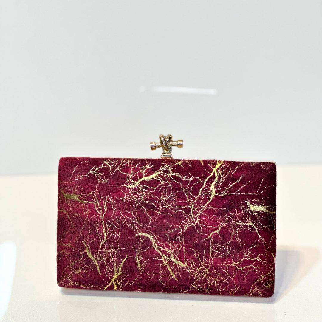 Rope Marble Clutch