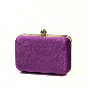 Radiance Velvet Clutch