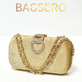 Blush Glamour Velvet Clutch - Bagsero