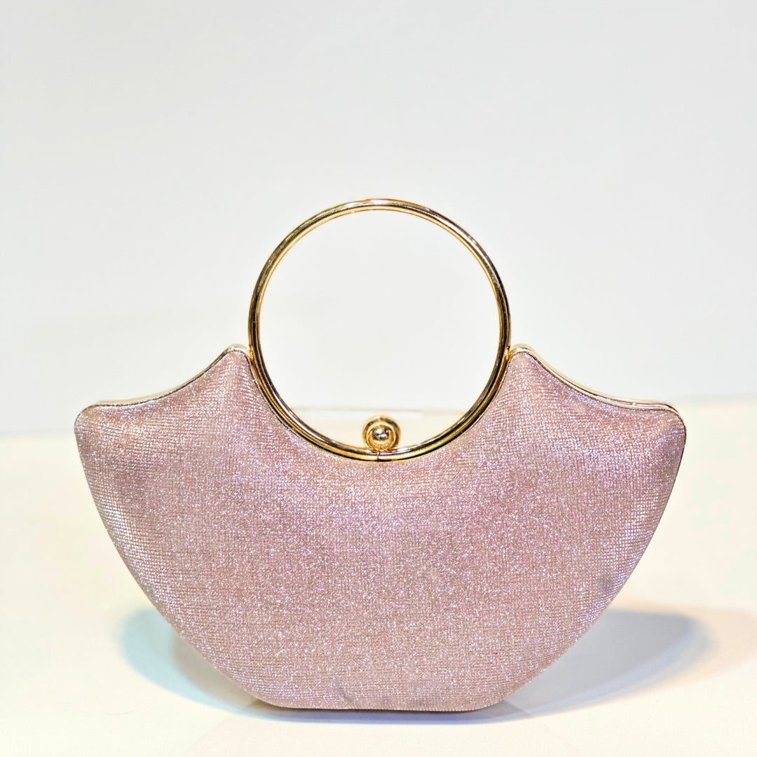 Circle Carryall Clutch