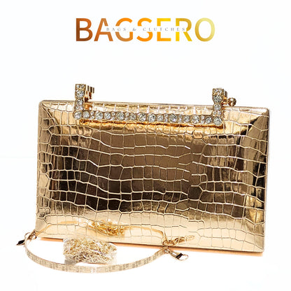 Crocodile Luxe Clutch