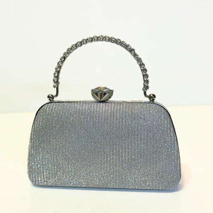 silver clutch