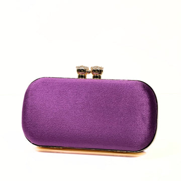 Rosewyn velvet Clutch