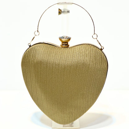 Heartfelt Satin Clutch