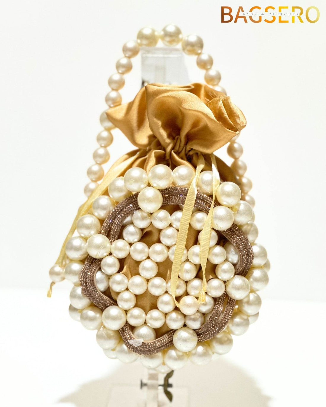 Glamour Pearl Clutch - Bagsero