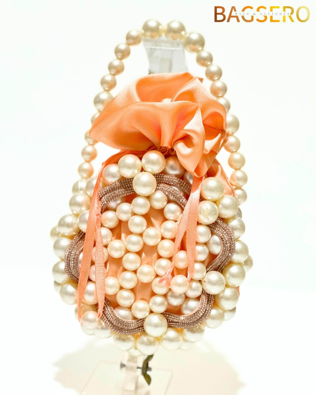 Glamour Pearl Clutch - Bagsero