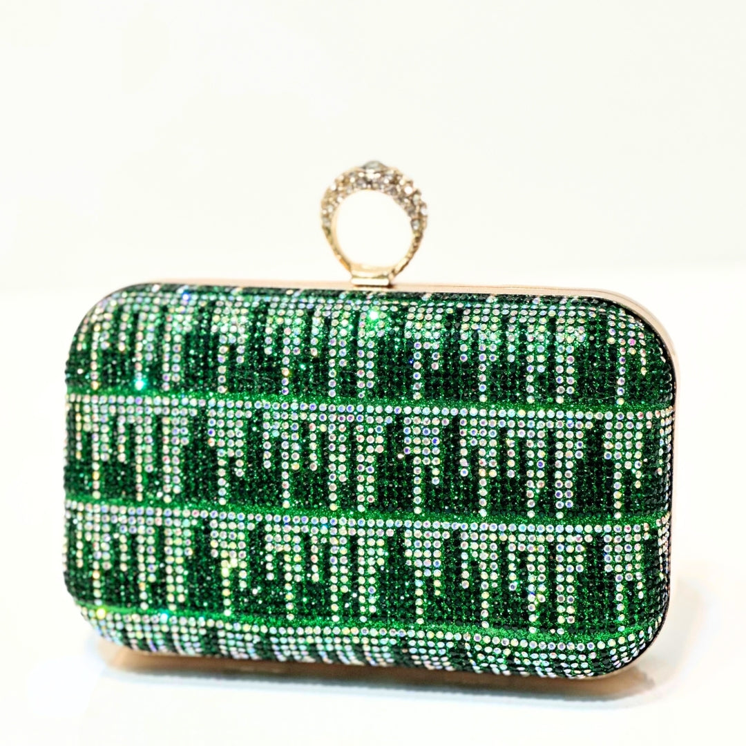 Ring Stone Clutch (Two Sided)