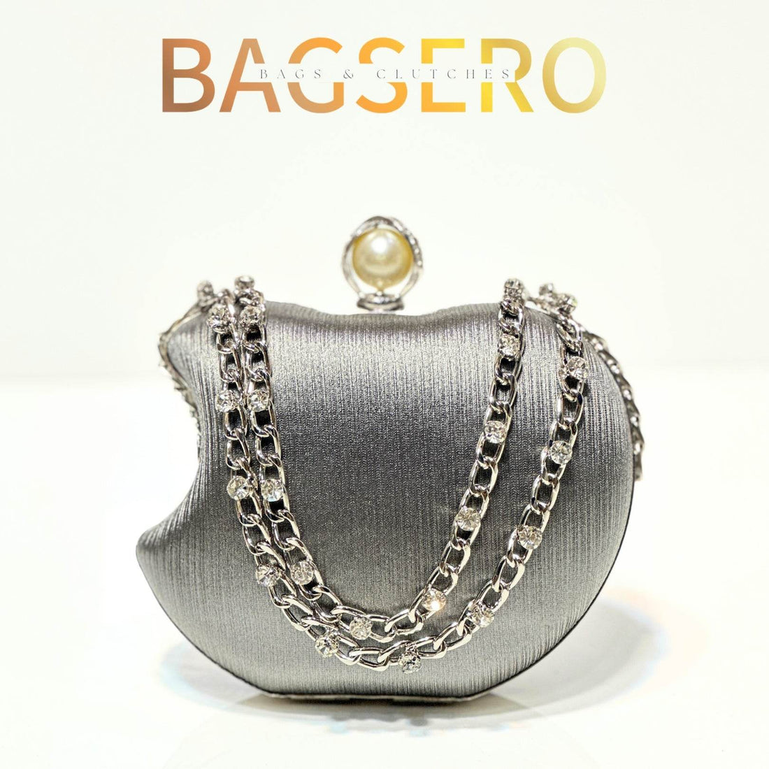 Apple Satin Clutch - Bagsero