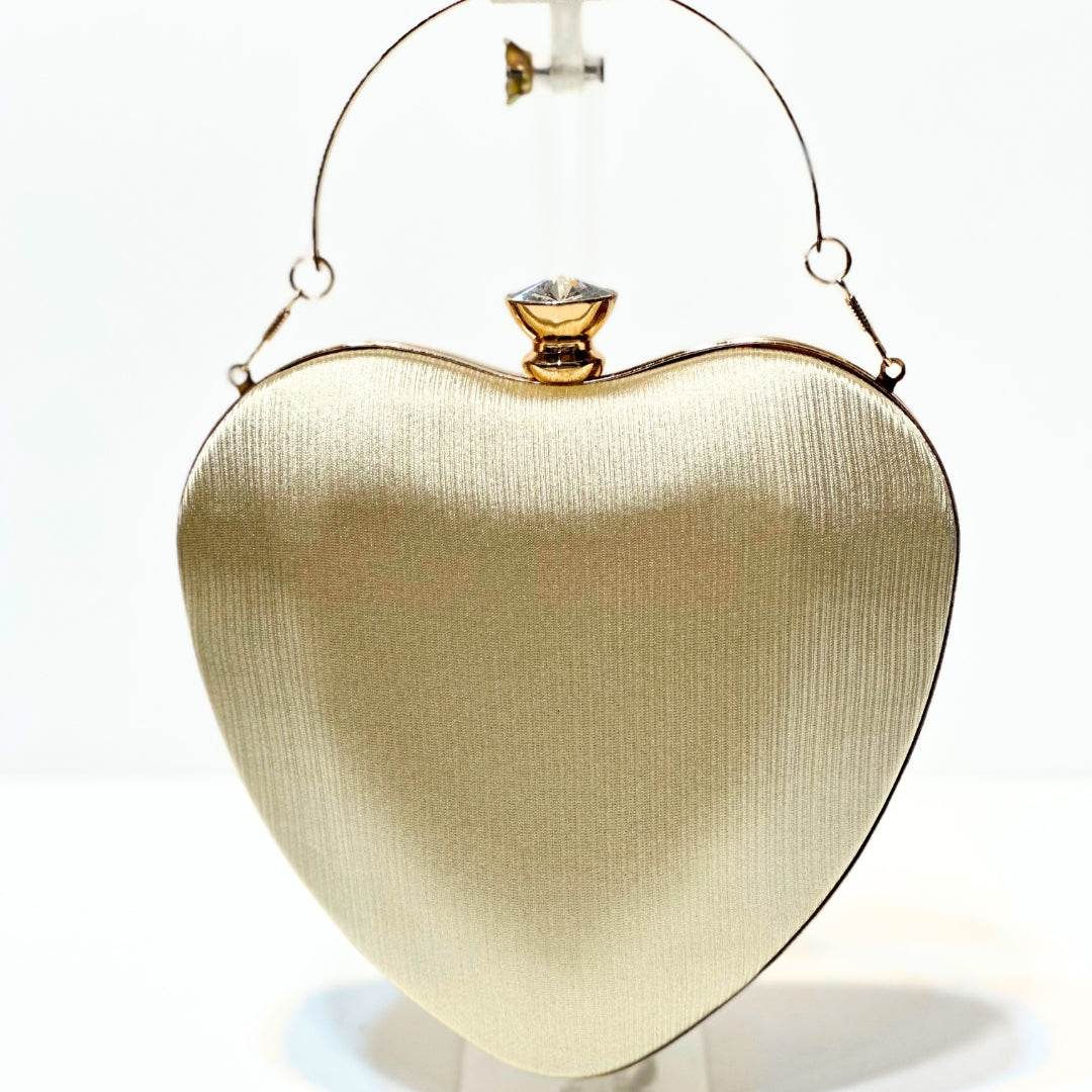 Heartfelt Satin Clutch - Bagsero
