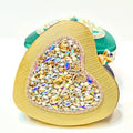 Heartfelt Gemstone Clutch - Bagsero