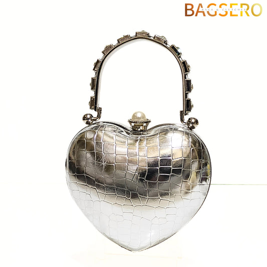 Crocodile Heart Clutch