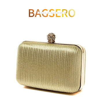 Radiance Satin Clutch - Bagsero