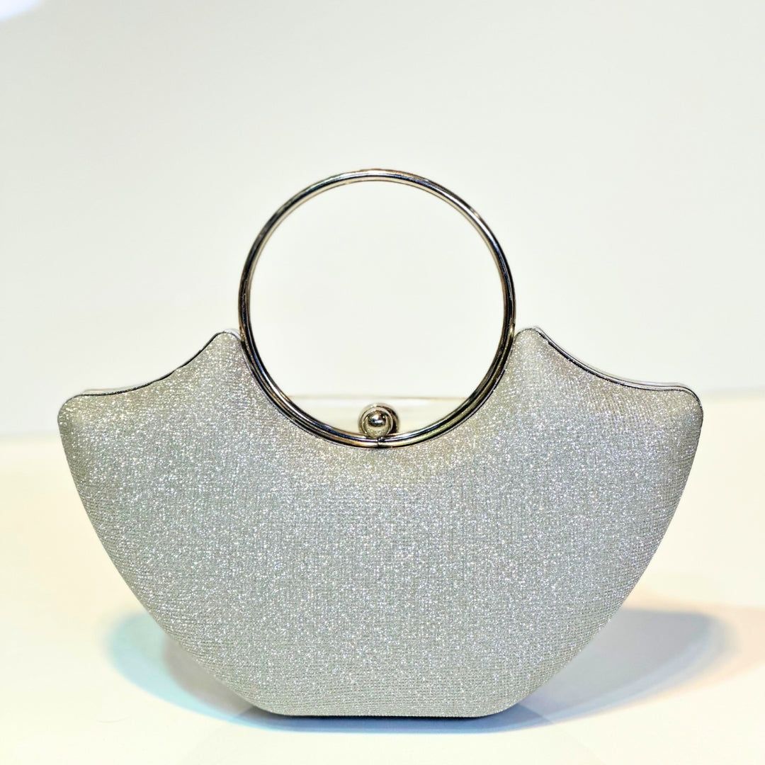 Circle Carryall Clutch