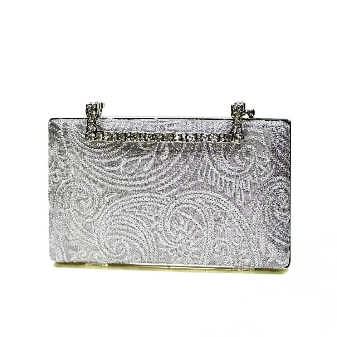 Embroidery Luxe Clutch