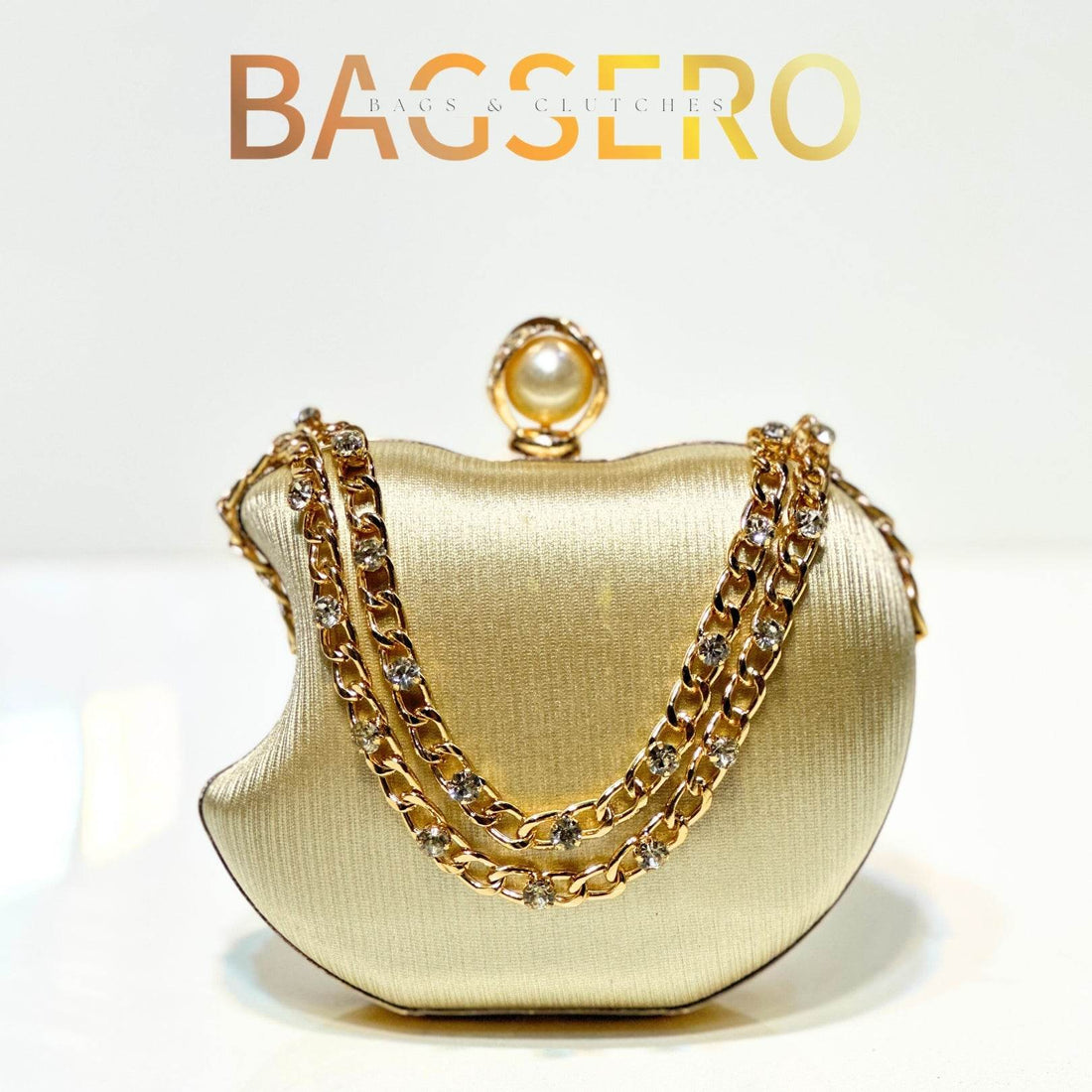 Apple Satin Clutch - Bagsero