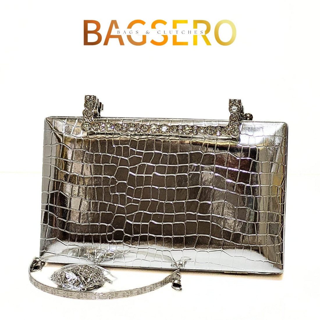 Crocodile Luxe Clutch - Bagsero