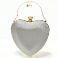 Heartfelt Satin Clutch - Bagsero