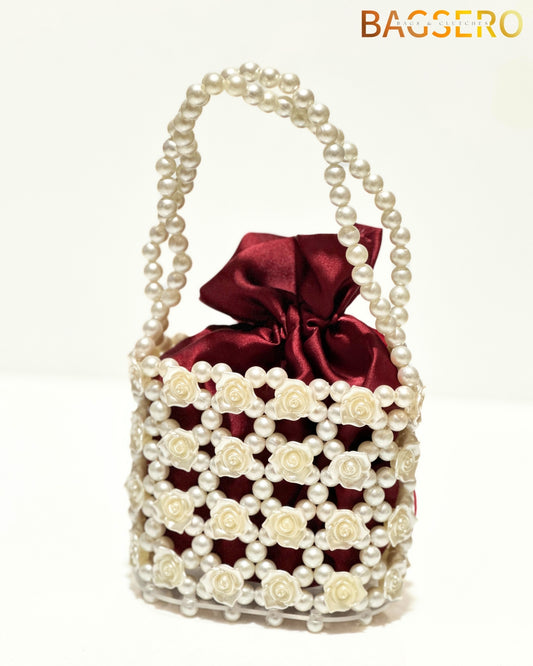 Exquisite Pearl Clutch