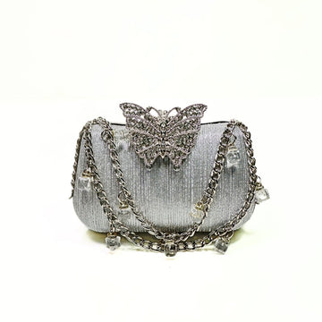 Butterfly Shimmer Clutch