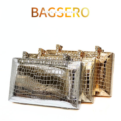 Crocodile Luxe Clutch