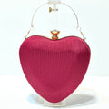 Heartfelt Satin Clutch - Bagsero