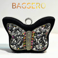 Butterfly Crystal Clutch - Bagsero