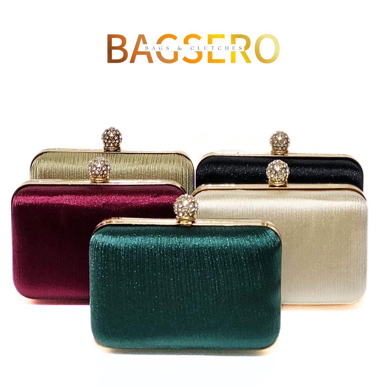 Radiance Satin Clutch - Bagsero