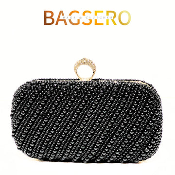 Ring Pearl Clutch - Bagsero