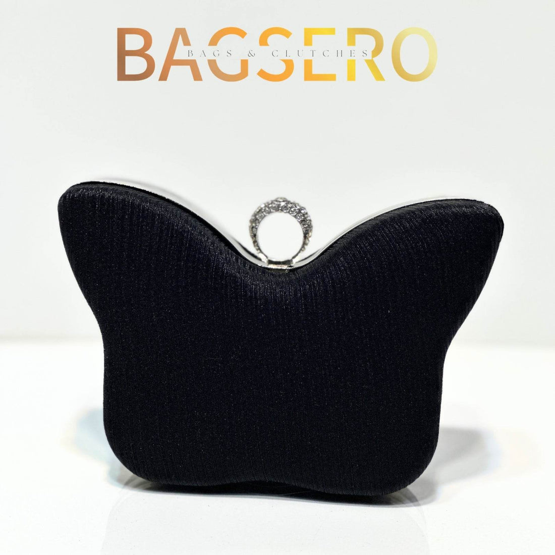 Butterfly Satin Clutch - Bagsero