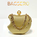 Apple Satin Clutch - Bagsero