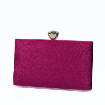 Lumière Velvet Clutch