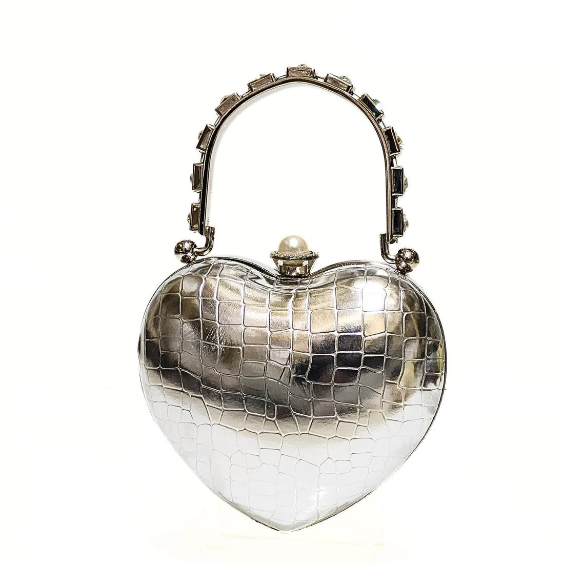Crocodile Heart Clutch - Bagsero