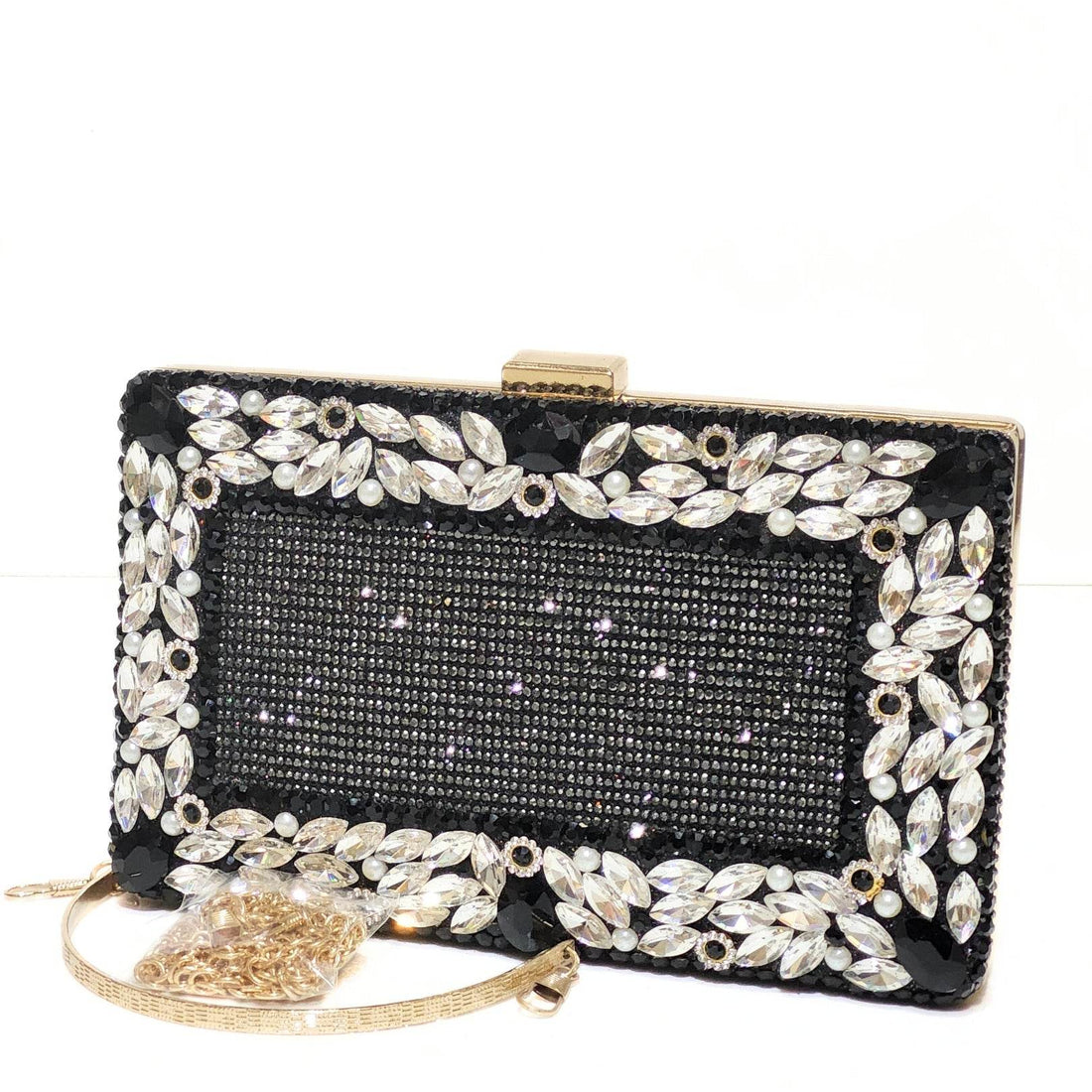 Crystal Elegance Clutch - Bagsero