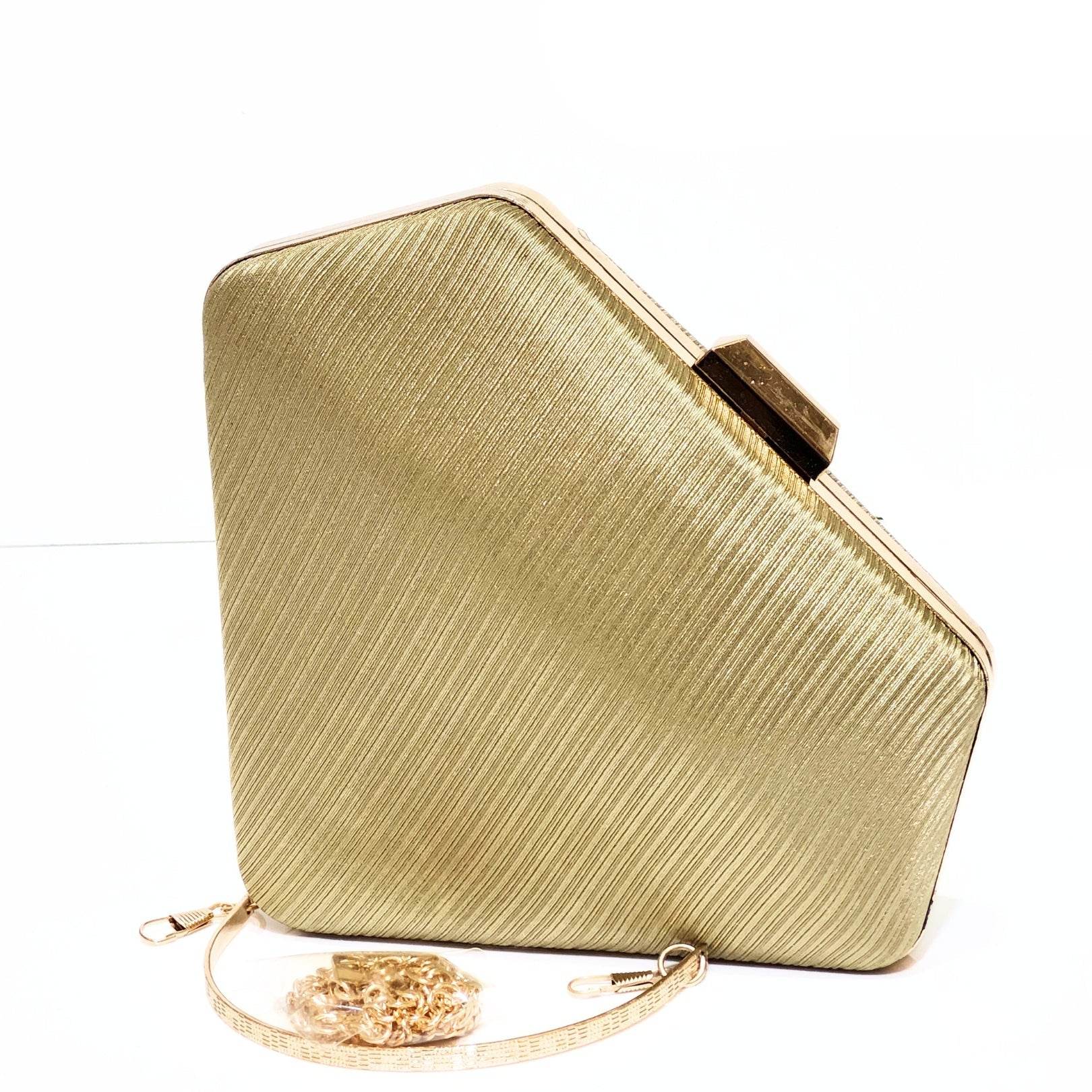 Diamond Satin Clutch - Bagsero