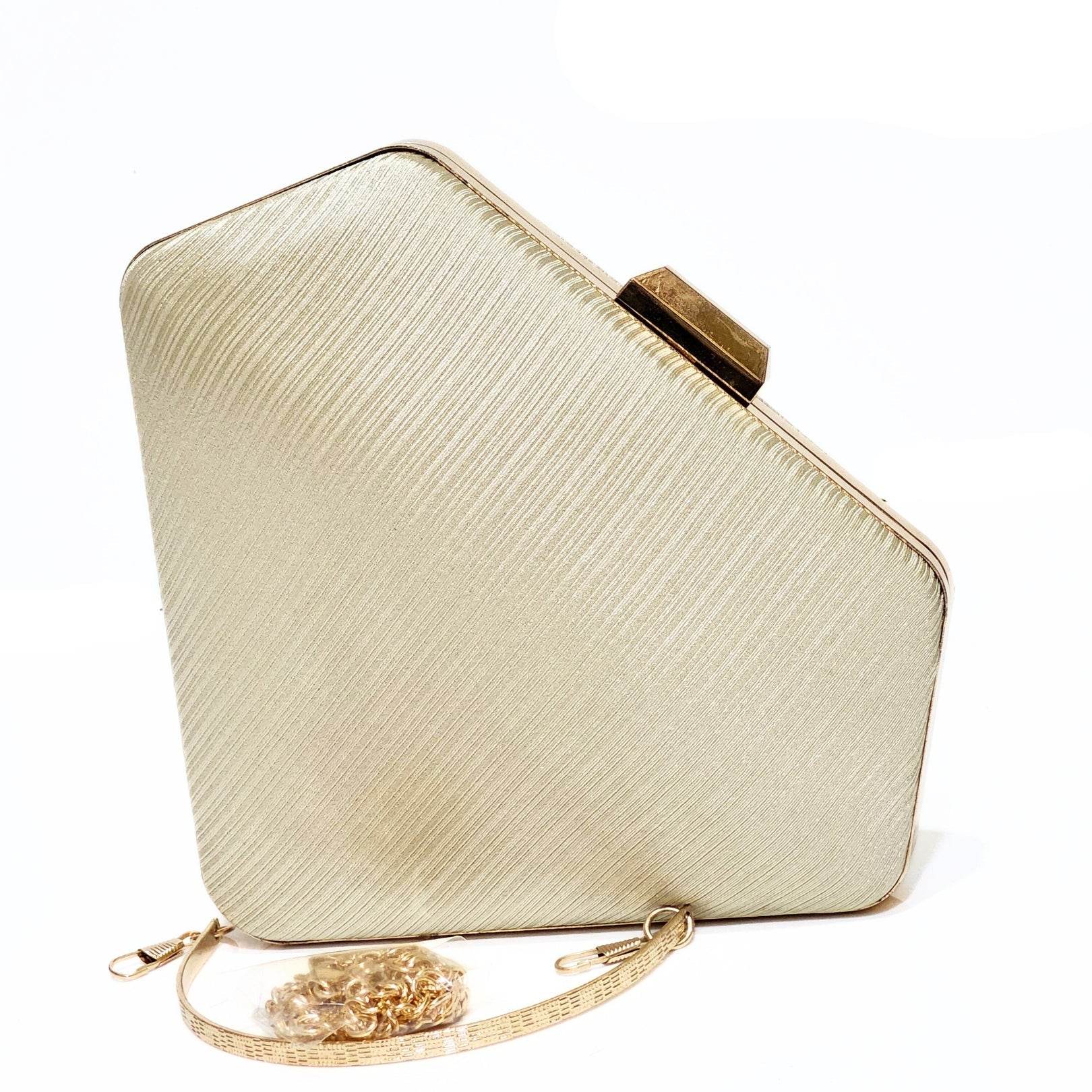 Diamond Satin Clutch - Bagsero