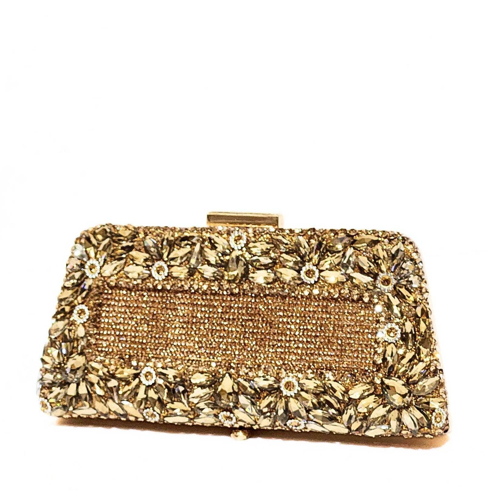 Gilded Petals Clutch - Bagsero