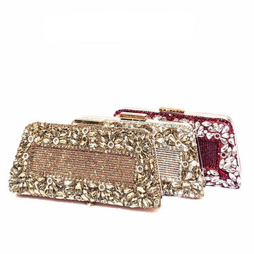Gilded Petals Clutch - Bagsero