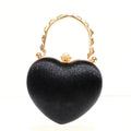Heart Luxe Satin Clutch - Bagsero