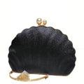 Ocean Pearl Satin Clutch - Bagsero