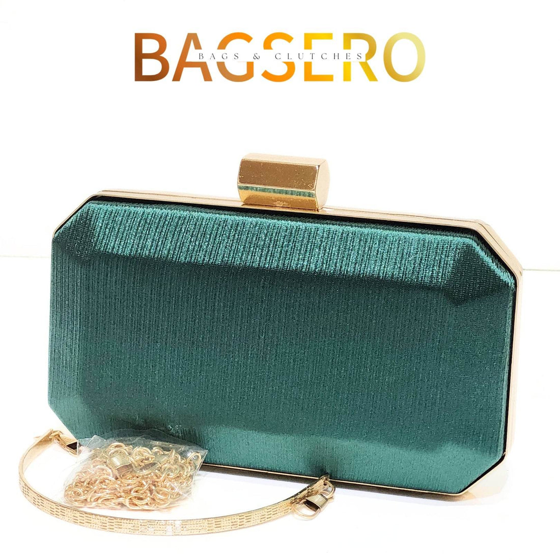 Satin Shine Clutch - Bagsero