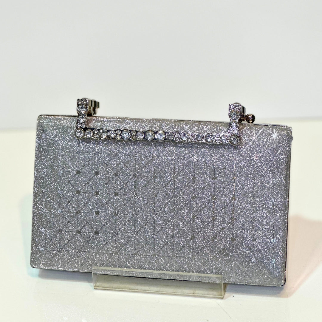 silver clutch